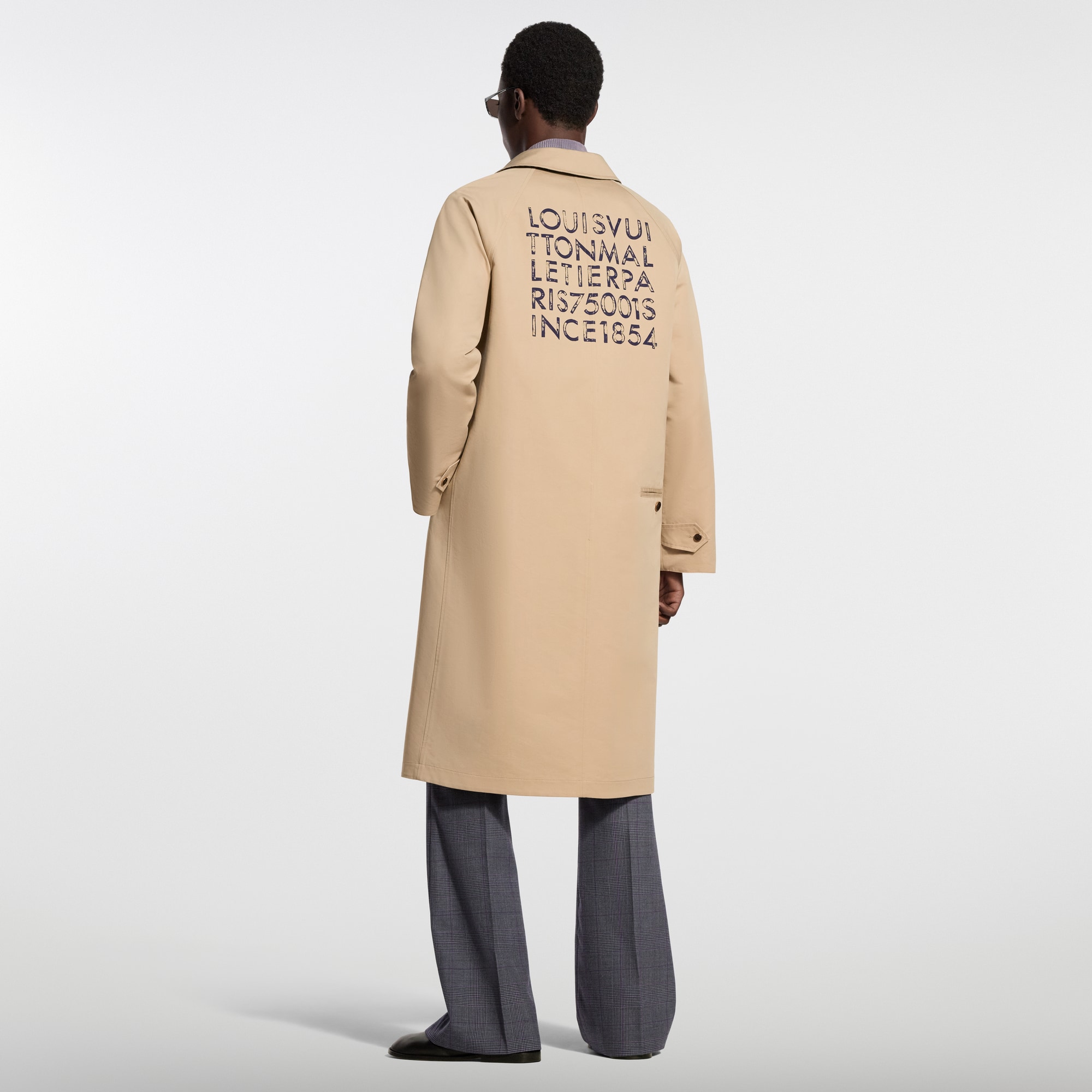 リバーシブル コットン シルク トレンチコート ｜ルイ・ヴィトン 公式